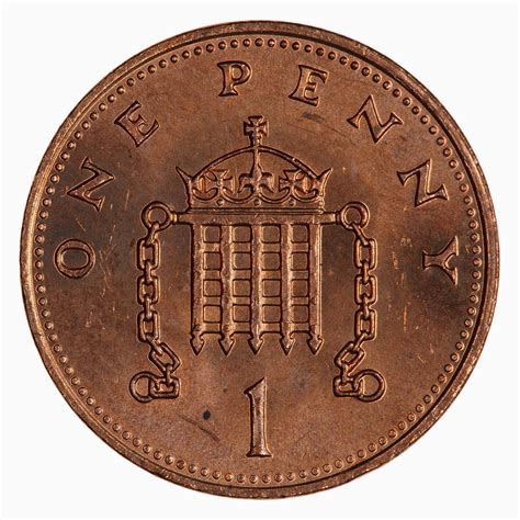 Coin Penny Elizabeth Ii Great Britain