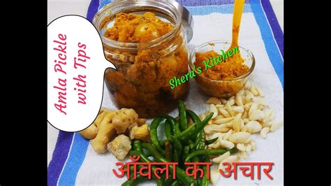 AMLE KA ACHAR PART 1 AMLA PICKLE INSTANT AMLA ACHAR TIPS AND