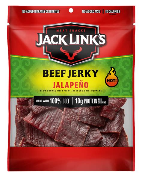 Jalapeño Beef Jerky High Protein Snacks Jack Links