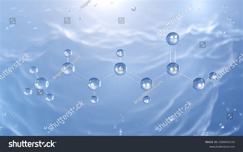 Sorbic Acid Molecular Structure 3d Model Stock Illustration 2280052125 ...