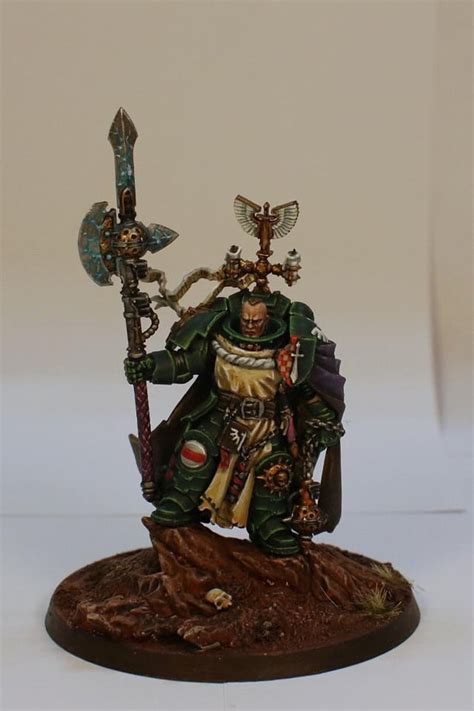 My Space Marine Captain Conversion Rminipainting