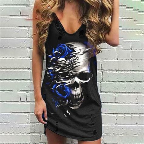 Robe D T Avec T Te De Mort Esprit Skull