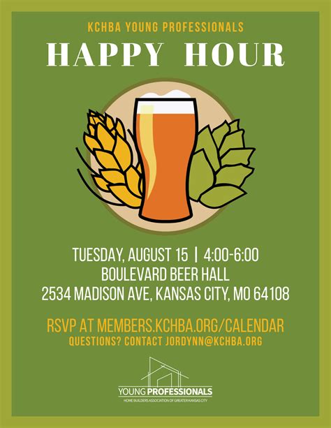 Young Professionals Happy Hour Home Builders Association Of Greater