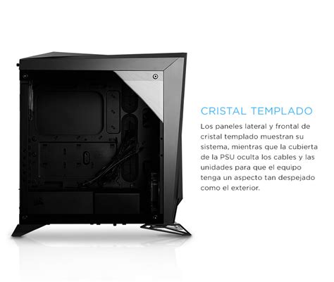 Gabinete Gamer Corsair Carbide Series SPEC OMEGA RGB Vidrio Templado