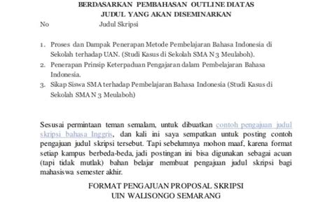 Contoh Proposal Pengajuan Penelitian Skripsi Ke Perusahaan Wp Guru Ji