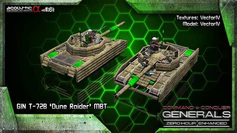 Gin T B Dune Raider Main Battle Tank Image C C Generals Zero Hour