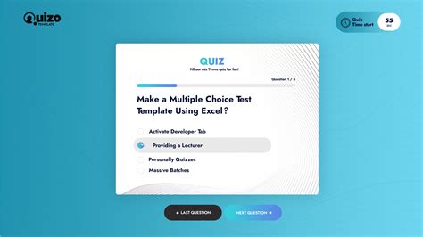 Quizo - Landing Page