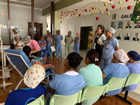 Equipe de enfermagem da Santa Casa participa de ação de prevenção