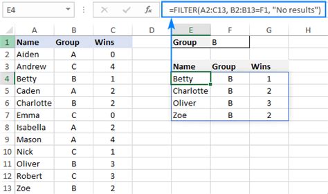 Excel Filter Function Dynamic Filtering With Formulas Ablebits