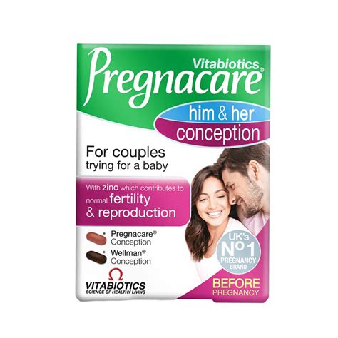 Pregnacare Conception Him And Her Tablets Makeup Konnna