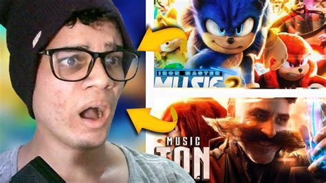 O FILME É BOM REAGINDO A O Nosso Momento Sonic 2 Acelere Ouriço