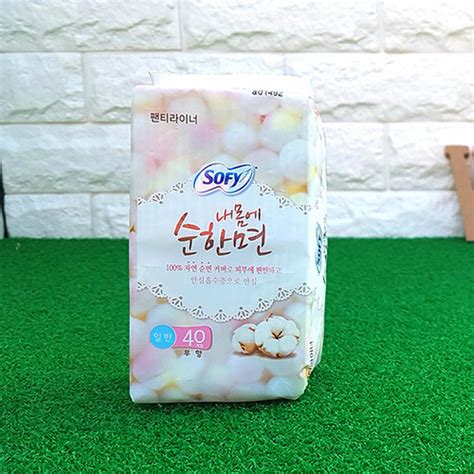 쏘피 내몸에 순한면 팬티라이너 무향 일반 40p 윌유즈