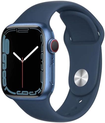 Apple Watch Series Gps Cellular Mm Blue Aluminum Case With