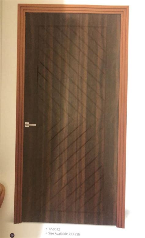 Pine Wood Laminated T29012 Brown Mica Door Thickness 35mm At Rs 110