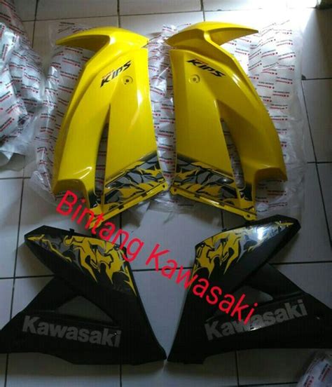 Jual Fairing Atas Fairing Bawah Ninja Rr New Kuning 2013 Full Striping