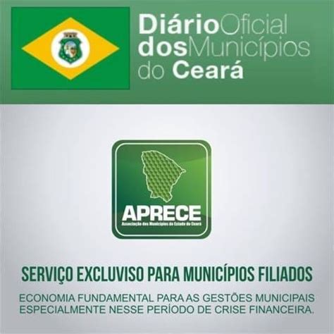 Diario Oficial Ceara - Diário Oficial dos Municípios - Aprece - Associação dos Municípios do ...