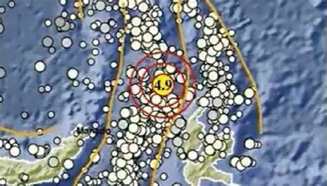 Gempa Terkini Guncang Melonguane Sulut M4 9 Berpusat Di Laut Kedalaman