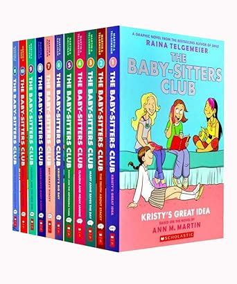 The Baby Sitters Club Graphic Novel 1 11 Books Collection Set By Ann M