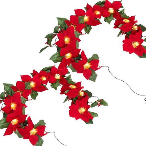 Amazon Joiedomi Packs Ft Christmas Garland Decorations Battery