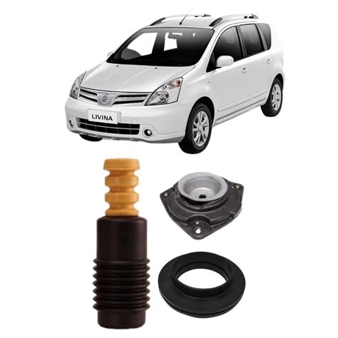 Kit Coxim Batente Amortecedor Dianteiro Nissan Livina 1 Lado Submarino