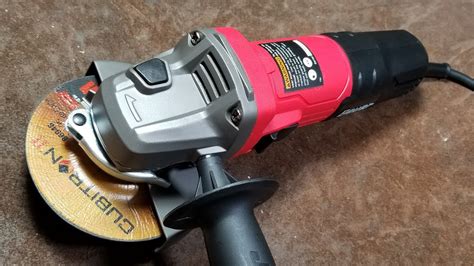 Harbor Freight Bauer 4 1 2 Angle Grinder Review Youtube