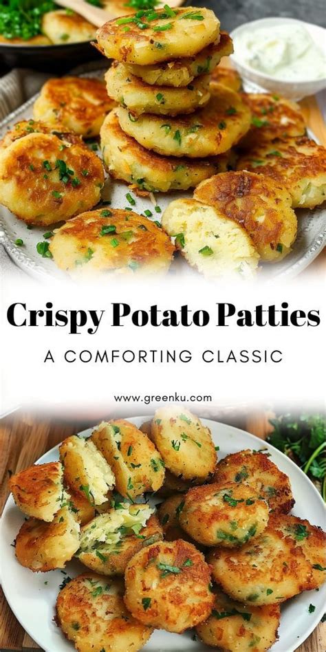 Ultimate Comfort Food Crispy Potato Patties