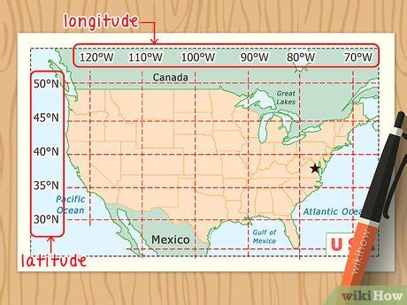 How to Read Latitude and Longitude on a Map: 11 Steps