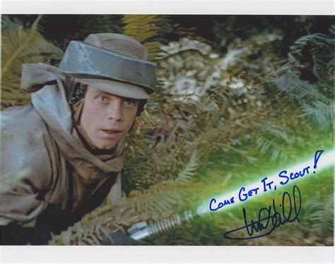 Lot Detail Star Wars Mark Hamill 10” X 8” Signed Photo From “return