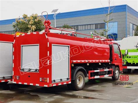 Isuzu Nkr X Hp Liters Water Tanker Fire Fighting Truck