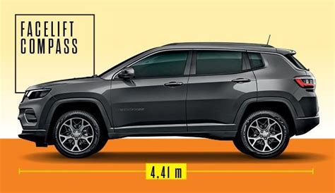 Brazil Jeep Compass Facelift Details Out Team Bhp