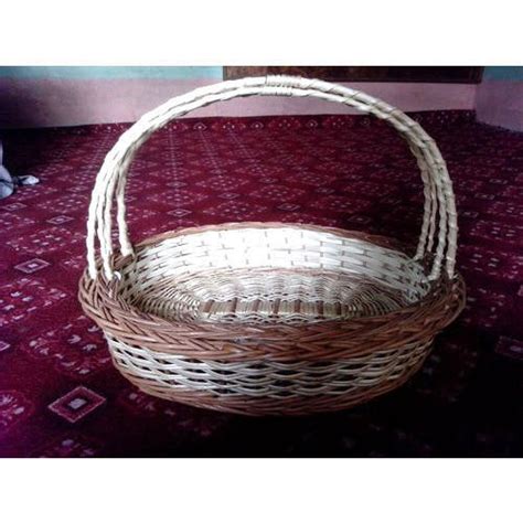 Oval Brown Willow Basket Set For Event Size X Inch Rs