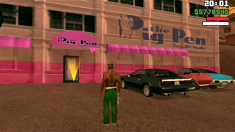 The Pig Pen Totally Nude Strip Club In LS GTA San Andreas YouTube