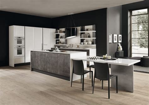 Class Line Fitted Kitchen With Island By Febal Casa Design Alfredo