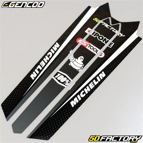 Kit Grafiche Adesivi Rieju Mrt Maratona Gencod Evo White Parte