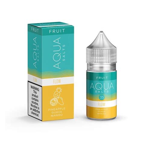 Jual Ejm Aqua Salt Flow Menthol Pineapple Guava Mango Ml Murah