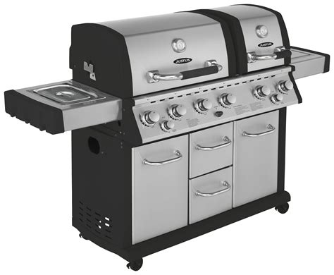 Justus Gasgrill Mars Pro Mit Unterschrank 6 2 Brenner Edelstahl