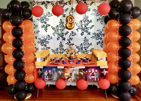 Naruto Birthday Party Ideas Photo 1 Of 29 Catch My Party