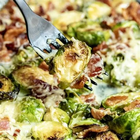 Cheesy Bacon Brussels Sprouts Home Made Interest