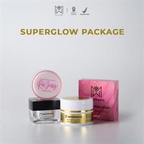 Jual Paket Super Glow Monwhite Shopee Indonesia