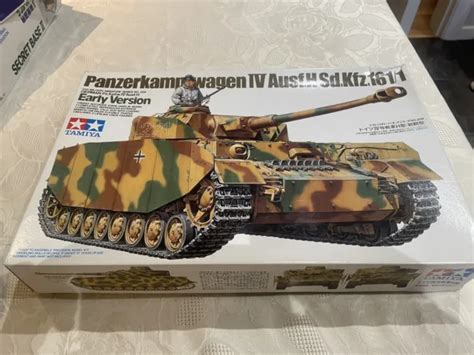 Tamiya German Pz Kpfw Iv Ausf H Early Ver Tank Scale Kit