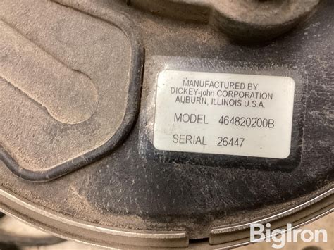 DICKEY John 464820200B C Control Valve Actuator BigIron Auctions