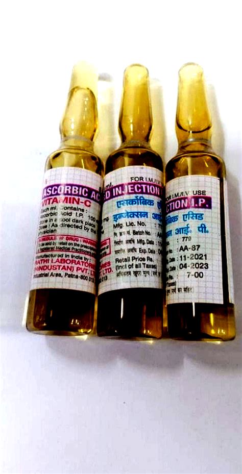 Ascorbic Acid Injection Ip Ml At Rs Box In Delhi Id