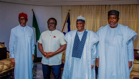 Throwback To When Ben Ayade Received His Brother Governors And