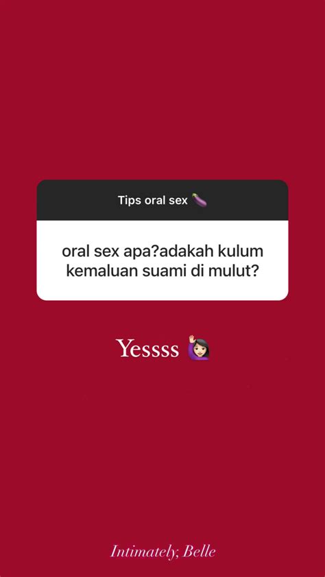 Tips Oral Sex Intmtly