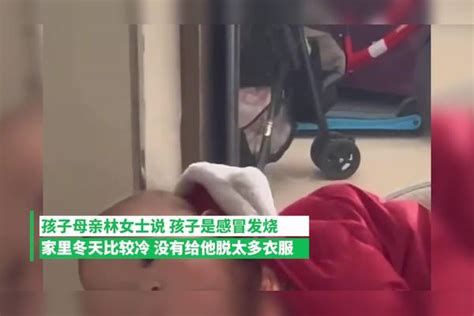 1岁宝宝高烧39度头顶冒烟孩子妈妈：吃了药，现在已经退烧了