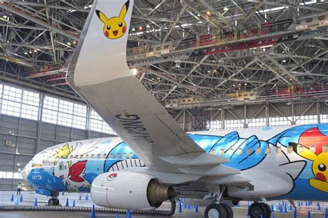 画像ギャラリー 「ホエルオー」超でかい スカイマークに2機目の「ポケモン」特別塗装機誕生 その細部に迫る！ 乗りものニュース