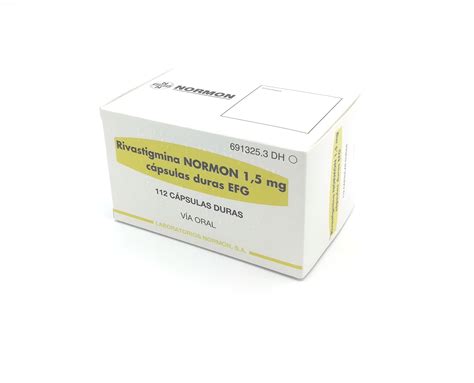 Rivastigmina Normon Efg Mg Capsulas Blister Al Pvc