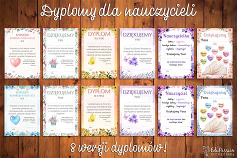 Dyplomy Dla Nauczycieli Edupassion