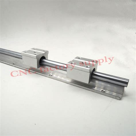 Free shipping SBR16 16mm rail L400mm linear guide SBR16-400mm with 2pcs ...