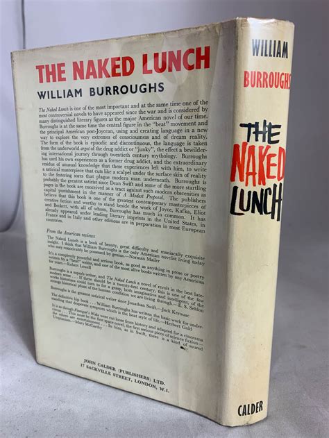 William S Burroughs The Naked Lunch First Uk Edition